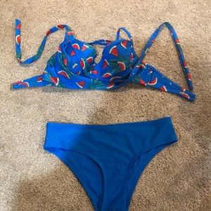 Old Navy Watermelon Swim Suit Sz M